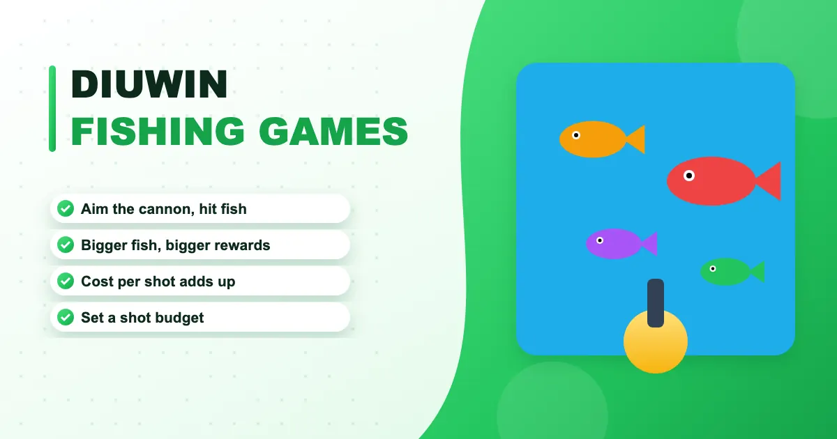 DiuWin Fishing Games banner