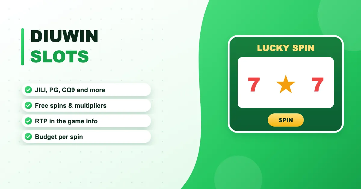 DiuWin Slots banner